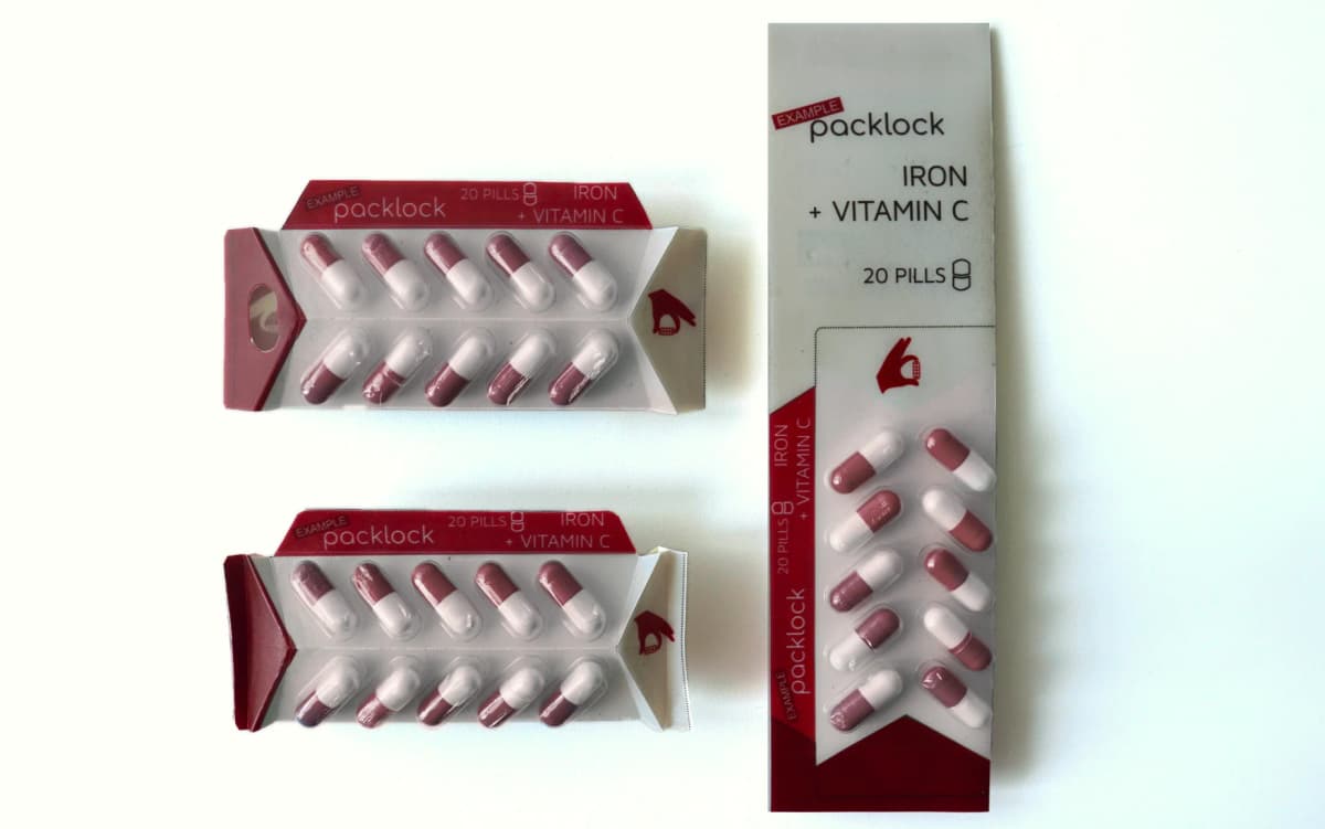 packlock® printed blister packaging